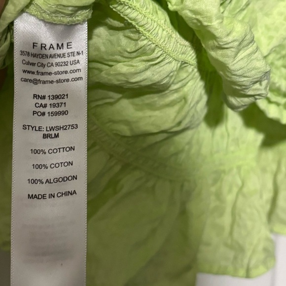 Frame ruched top - Picture 5 of 6